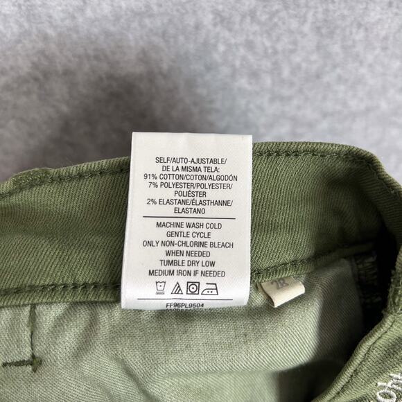 Favorite Daughter Green The Mischa Raw Hem Super High Waist Wide Leg Jean Sz 28 - Picture 12 of 12